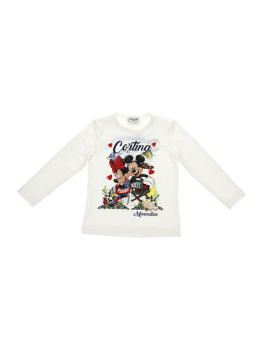 Monnalisa Shirt mit Mickey und Minnie