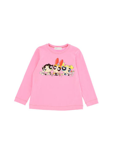 Monnalisa Shirt Powerpuff girls rosa oder weiß